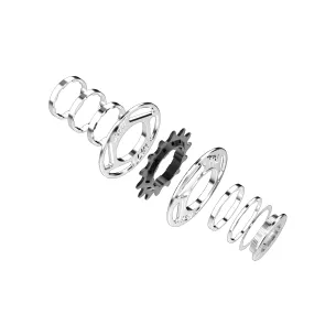 TITLE Single Speed Kit 13t (chrome)